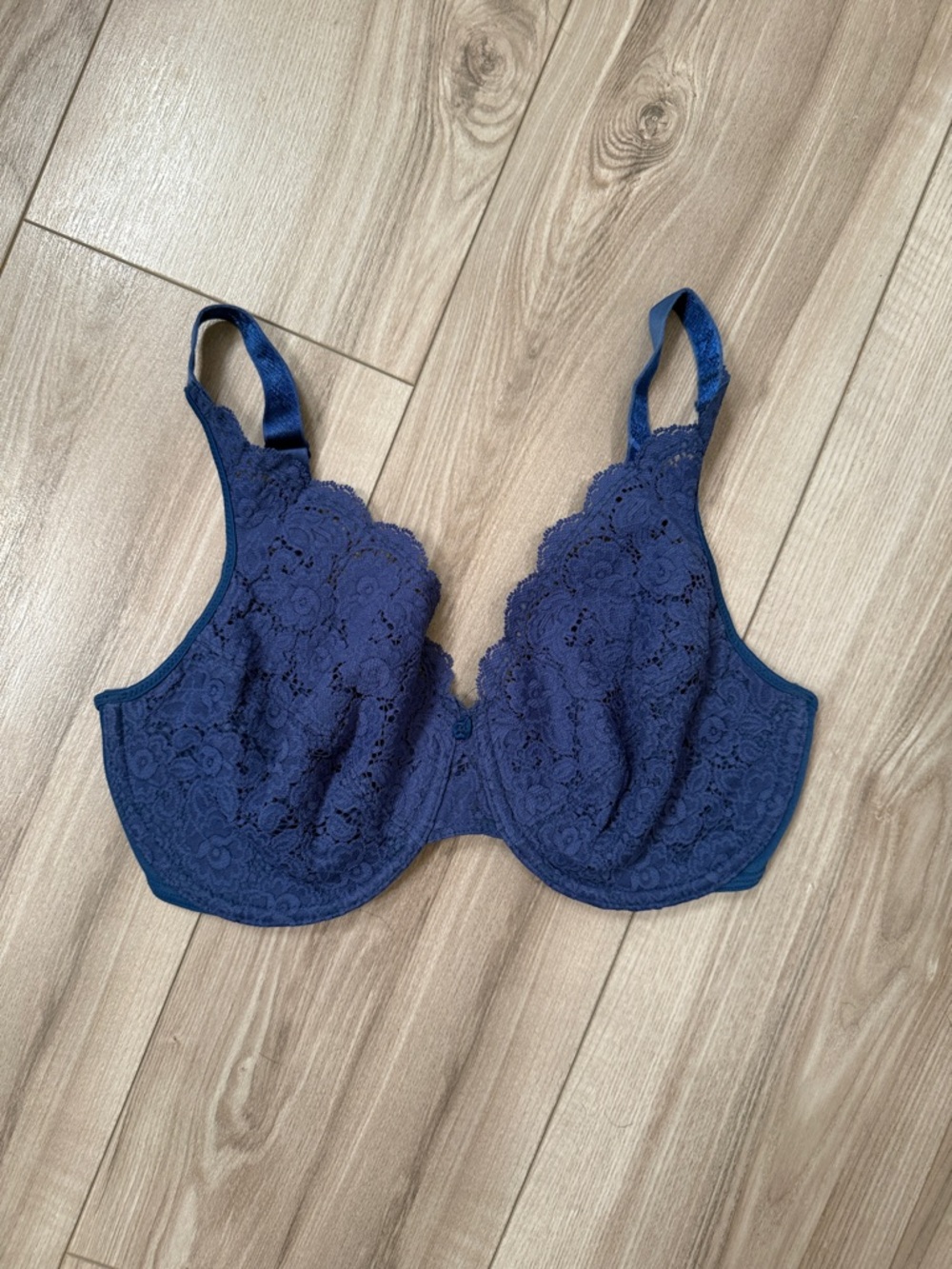 Playtex Blue Lace Underwire Bra - 36D